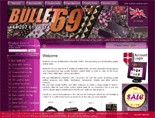 Tablet Screenshot of bullet69.com